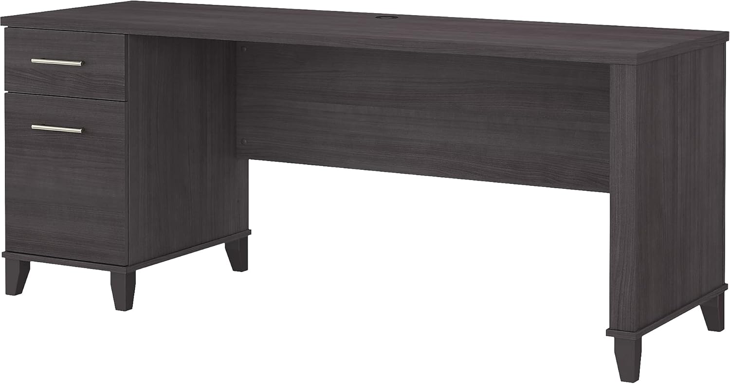 Bush Furniture Somerset 72W Office Desk with Drawers