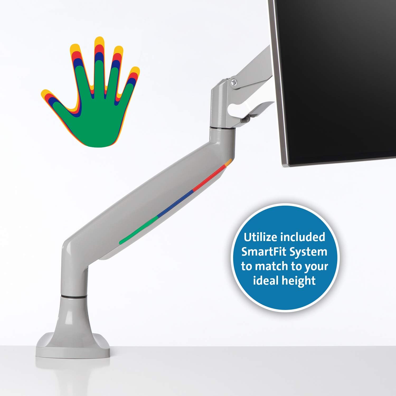 Kensington SmartFit One-Touch Height Adjustable Monitor Arm