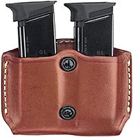 GOULD & GOODRICH Gold Line Double Mag Case with Belt Loops
