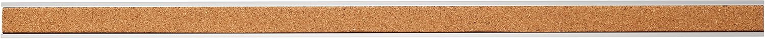 Lorell Cork Bulletin Bar, 18", Self-Sealing Strip, Aluminum (LLR49532)