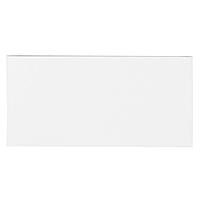 Aviditi / Partners Brand Pre-Cut Magnetic Label Strips with Write-On Dry Erase Surface, White