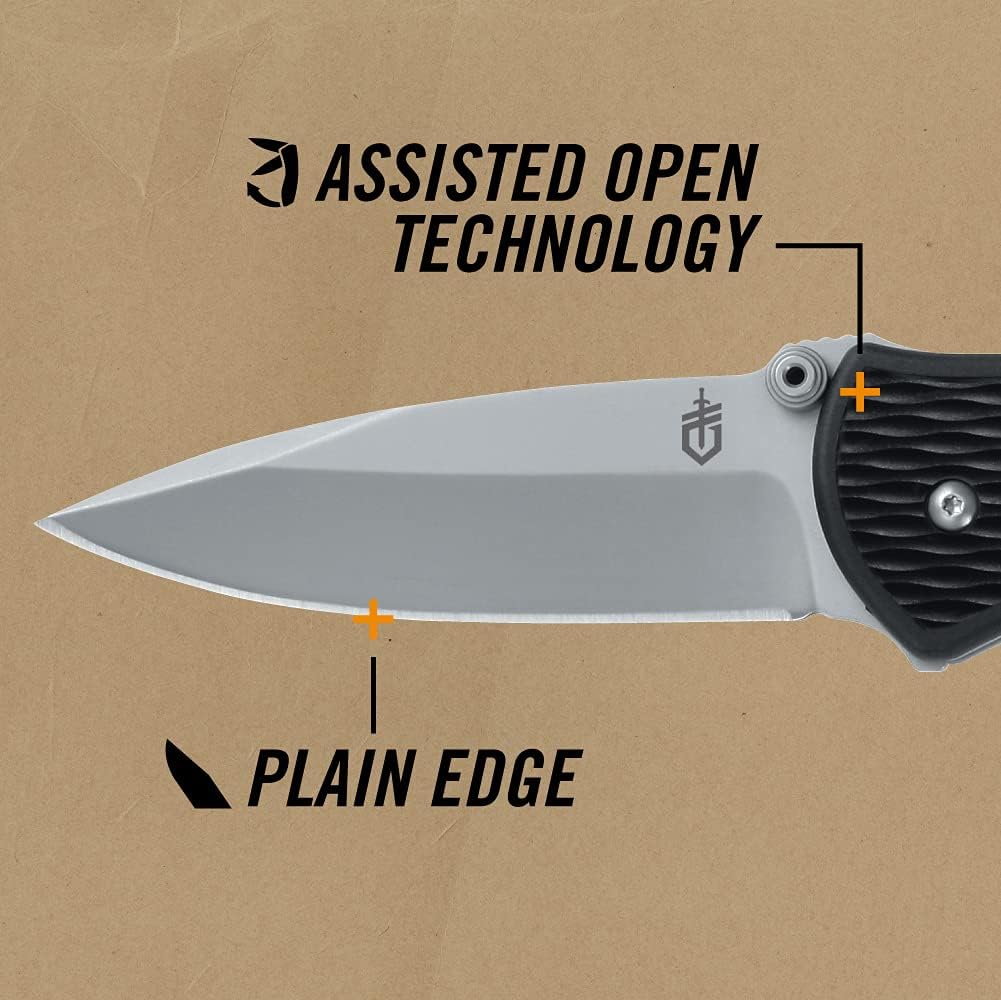 Gerber Gear Fast Draw Assisted Opening Folding Pocket Knife