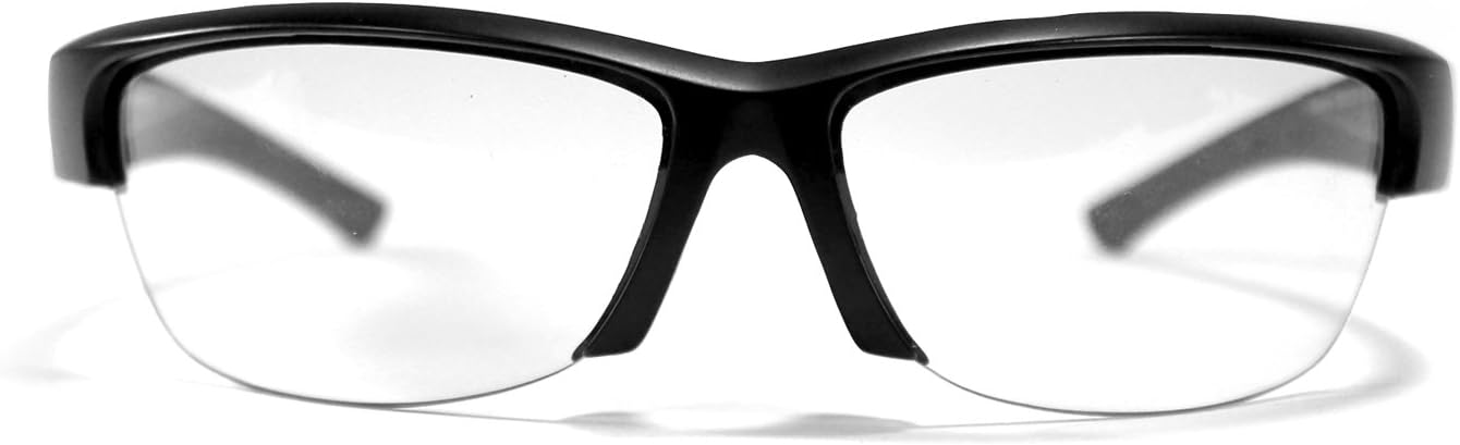Bobster ® Decoder 2, Matte Black Frame, Clear Photochromic Lens