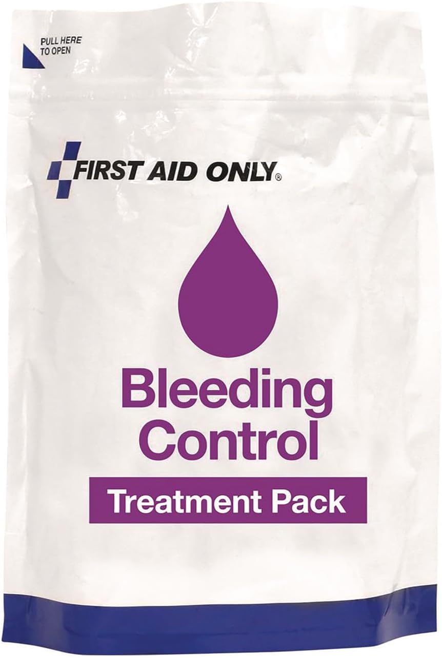 First Aid Only 91166: Bleeding Control Treatment Pack