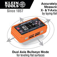 Klein Tools 935DAGL Digital Level Angle Finder with Programmable Angles