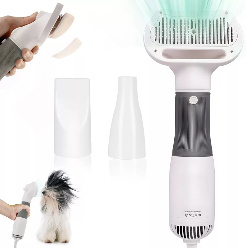 Secador de Pelo Portátil de Mano para Perros,600W