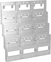 AZAR DISPLAYS Wall-Mount Brochure Holder