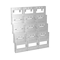 AZAR DISPLAYS Wall-Mount Brochure Holder