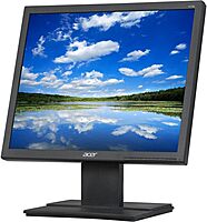 Acer V176L b 17-Inch SXGA LCD Display,Black 5:4 (1280 x 1024) 17-Inch