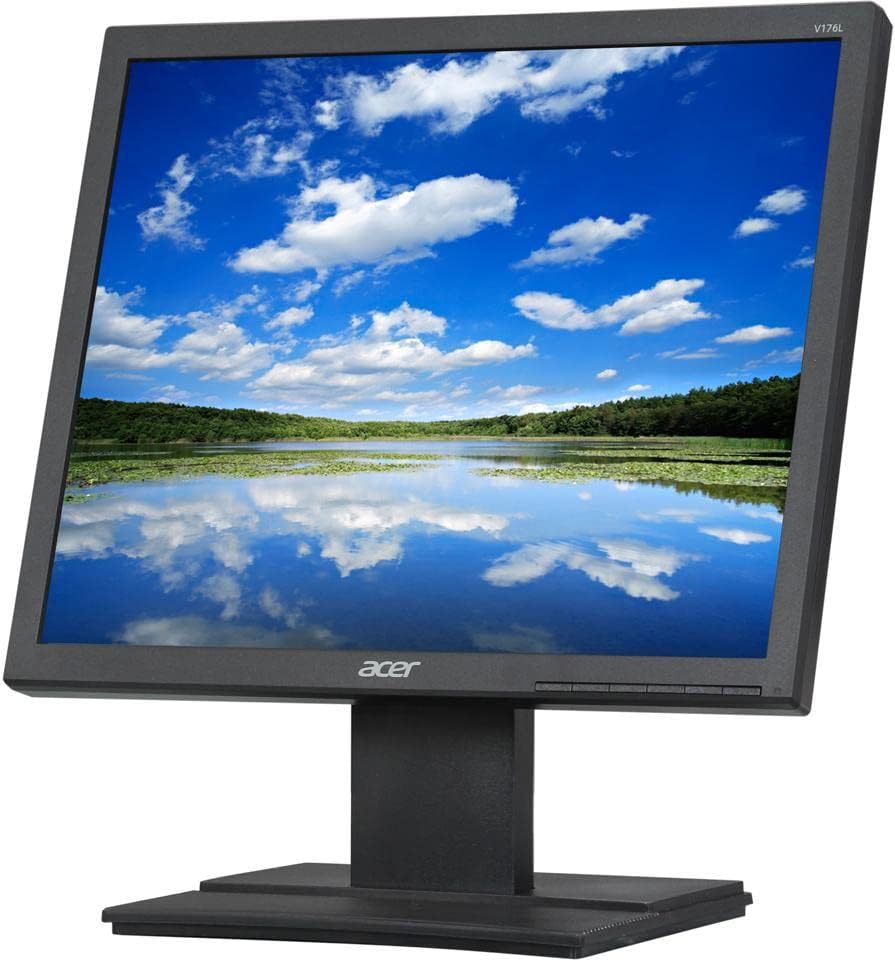 Acer V176L b 17-Inch SXGA LCD Display,Black 5:4 (1280 x 1024) 17-Inch