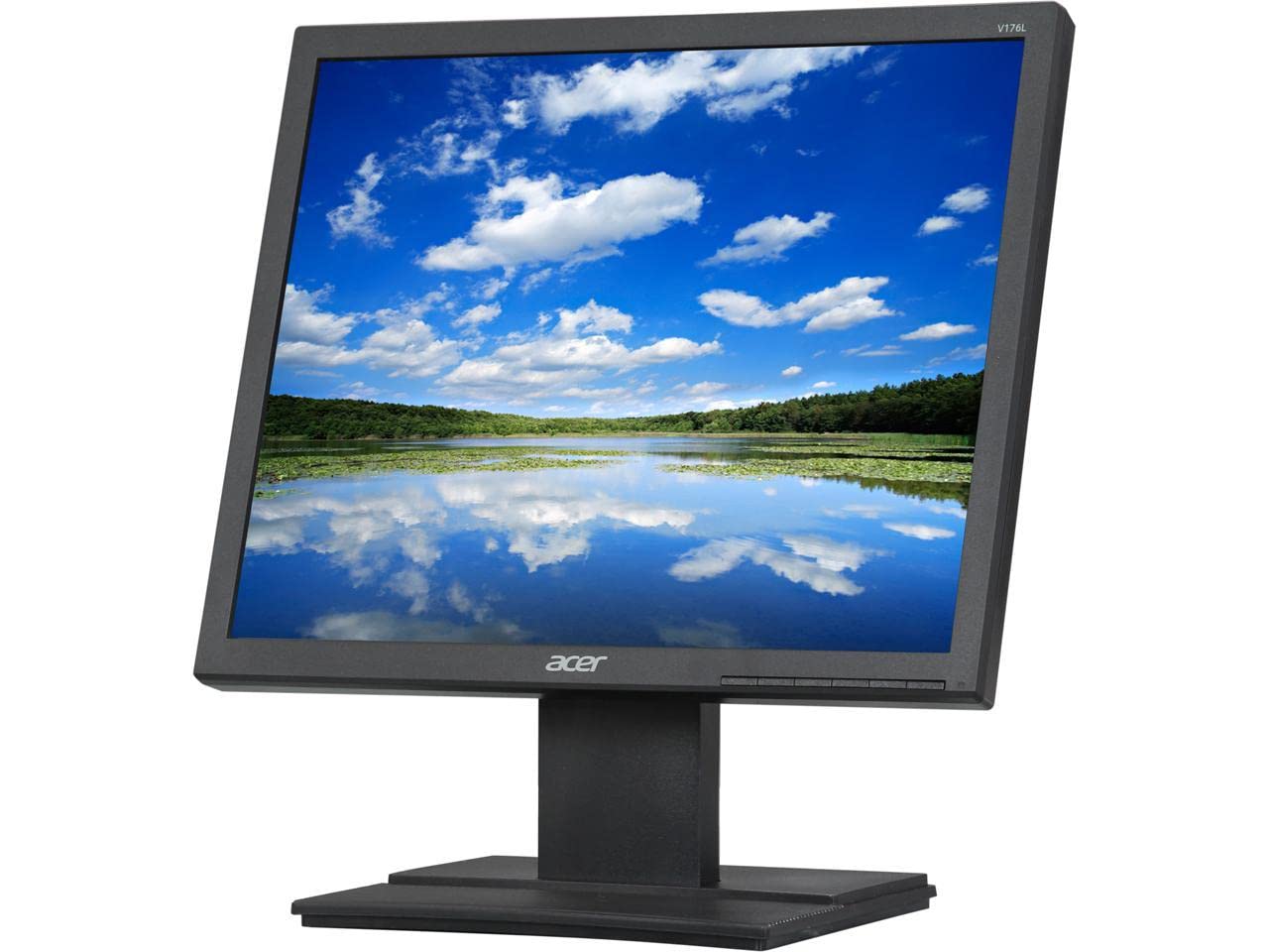 Acer V176L b 17-Inch SXGA LCD Display,Black 5:4 (1280 x 1024) 17-Inch
