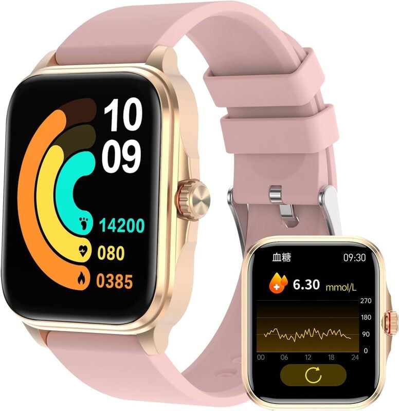 reloj inteligente reloj medidor glucosa
