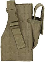VooDoo Tactical MOLLE Holster with Attached Mag Pouch