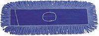 Boardwalk BWK1124 24 in. x 5 in. Cotton/Synthetic Fiber Looped-End Mop Head - Blue