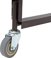 National Public Seating Folding Chair Dolly For 84 Chairs, 70inH x 67inW x 33-1/4inD, Brown