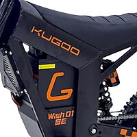 kugookirin Wish 01 SE EV Dirt Bike with Hydraulic Disc Brakes – High Safety 1500W Electric Scooter Off Road