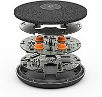 Logitech Rally Mic Pod for Rally, Rally Bar, and Rally Bar Mini, White - 9.60 ft - 90 Hz to 16 kHz -27 dB - Omni-directional - USB