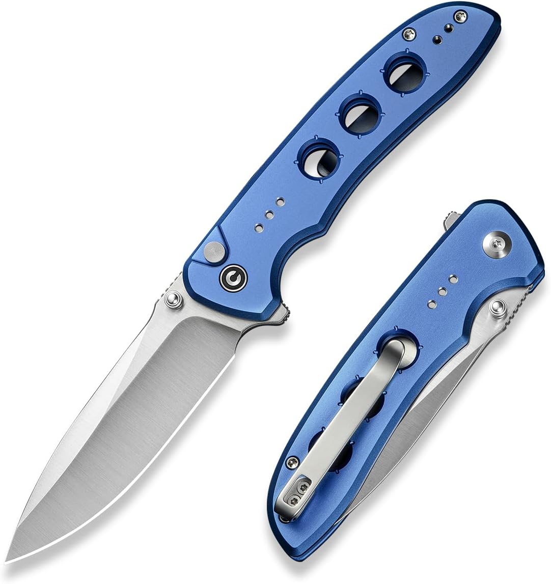 CIVIVI Hyperpulse Pocket Folding Knife, Aluminum Handle