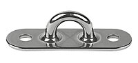 SCHAEFER Stainless Steel Welded Pad Eye (Welded Ring, Stamped Base)