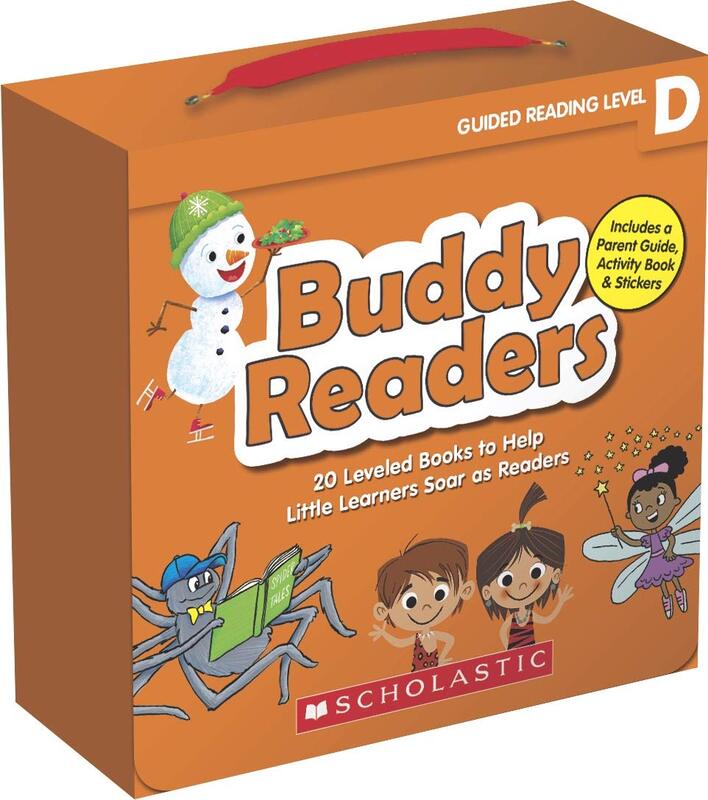 Scholastic Buddy Readers Books, Reading Level D, Pre-K To 2nd Grade, Set Of 100 Books