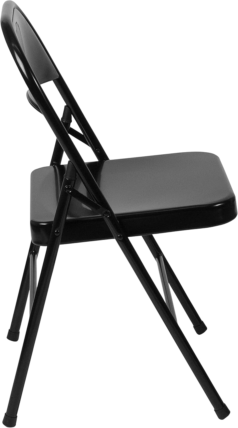 Flash Furniture HERCULES Series Double Braced Metal Folding Chair