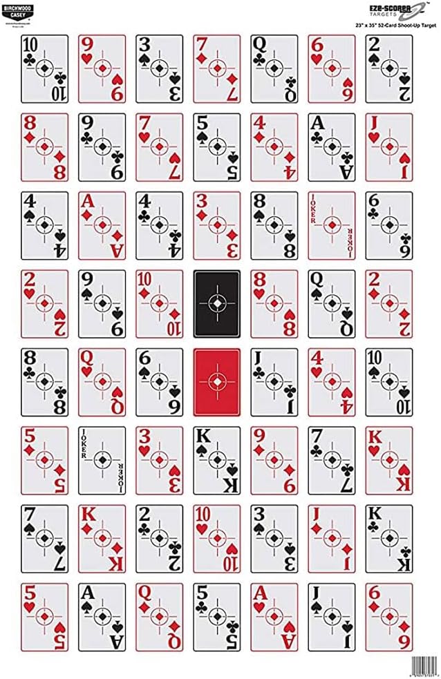 BIRCHWOOD CASEY Eze-Scorer Game Paper Targets