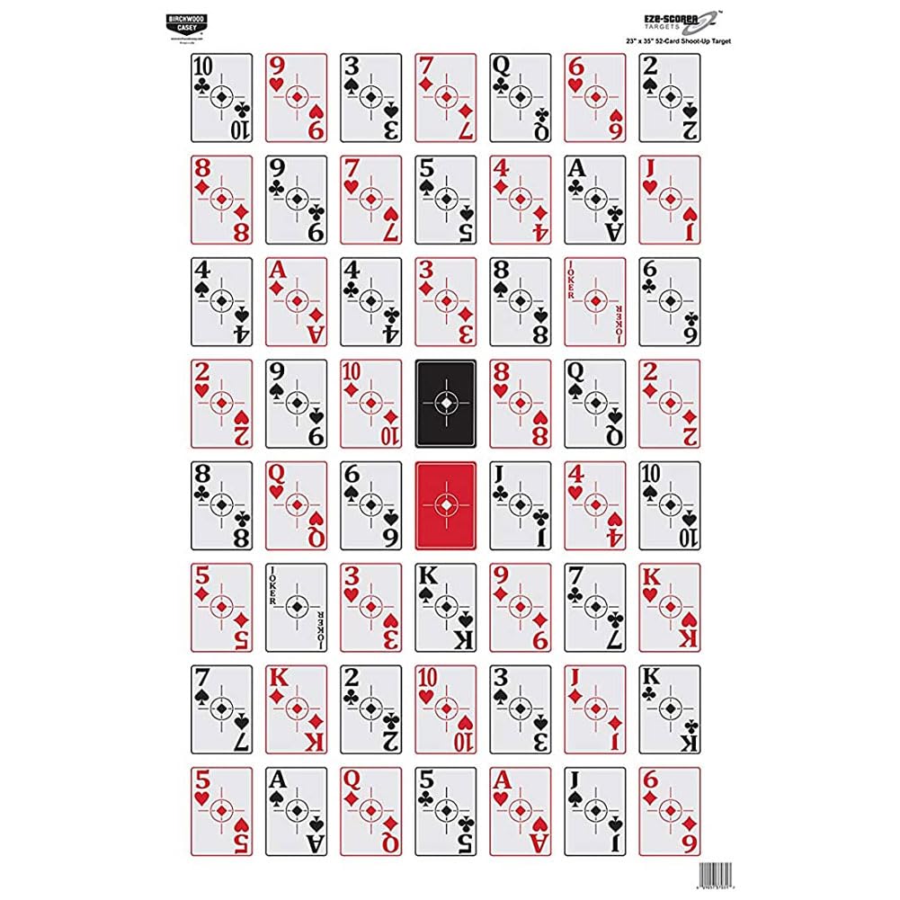 BIRCHWOOD CASEY Eze-Scorer Game Paper Targets