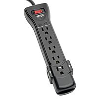 Tripp Lite 7-Outlet Surge Protector Power Strip with Right-Angle Plug