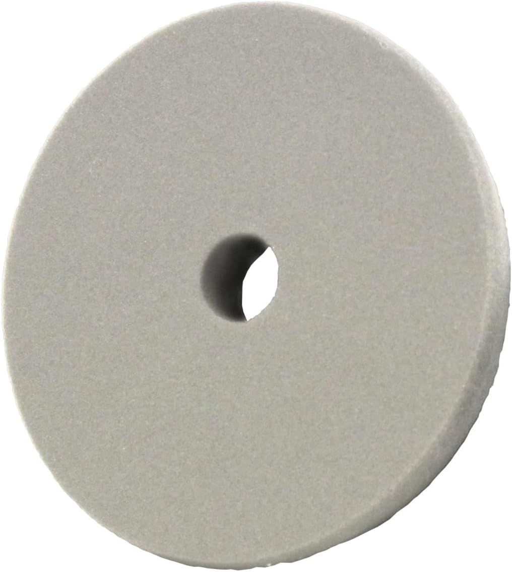 PACE 3.5 in. Grey Foam Heavy Cut Hook & Loop Pad (4/Pack)