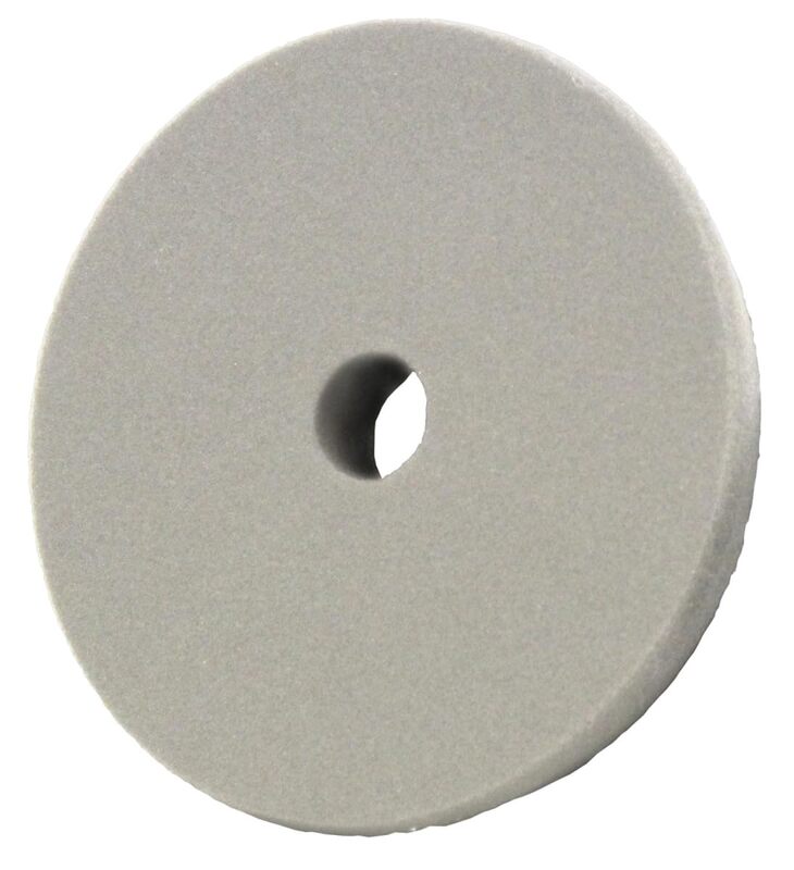PACE 3.5 in. Grey Foam Heavy Cut Hook & Loop Pad (4/Pack)