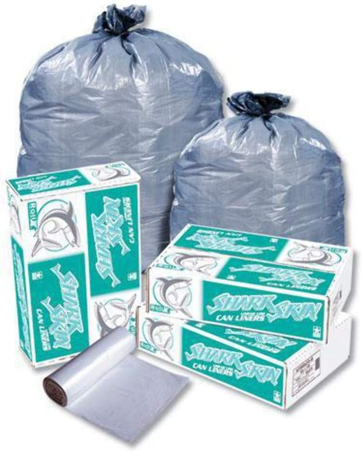 Pitt Plastics Repro Can Liners, 0.9-mil, 16 Gallons, Black, Case Of 500
