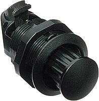 Southco M1-2A-13-5 Series Natural Plastic Pop-Out Knob Turn-To-Open Push-To-Close Latch, Non-Locking