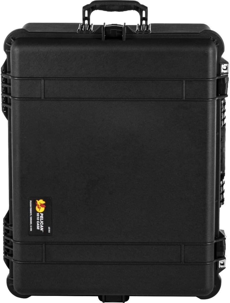 Pelican 016100-0050-110 Protector Case Black w/TrekPak