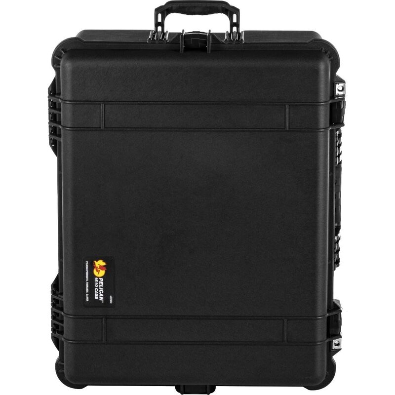 Pelican 016100-0050-110 Protector Case Black w/TrekPak