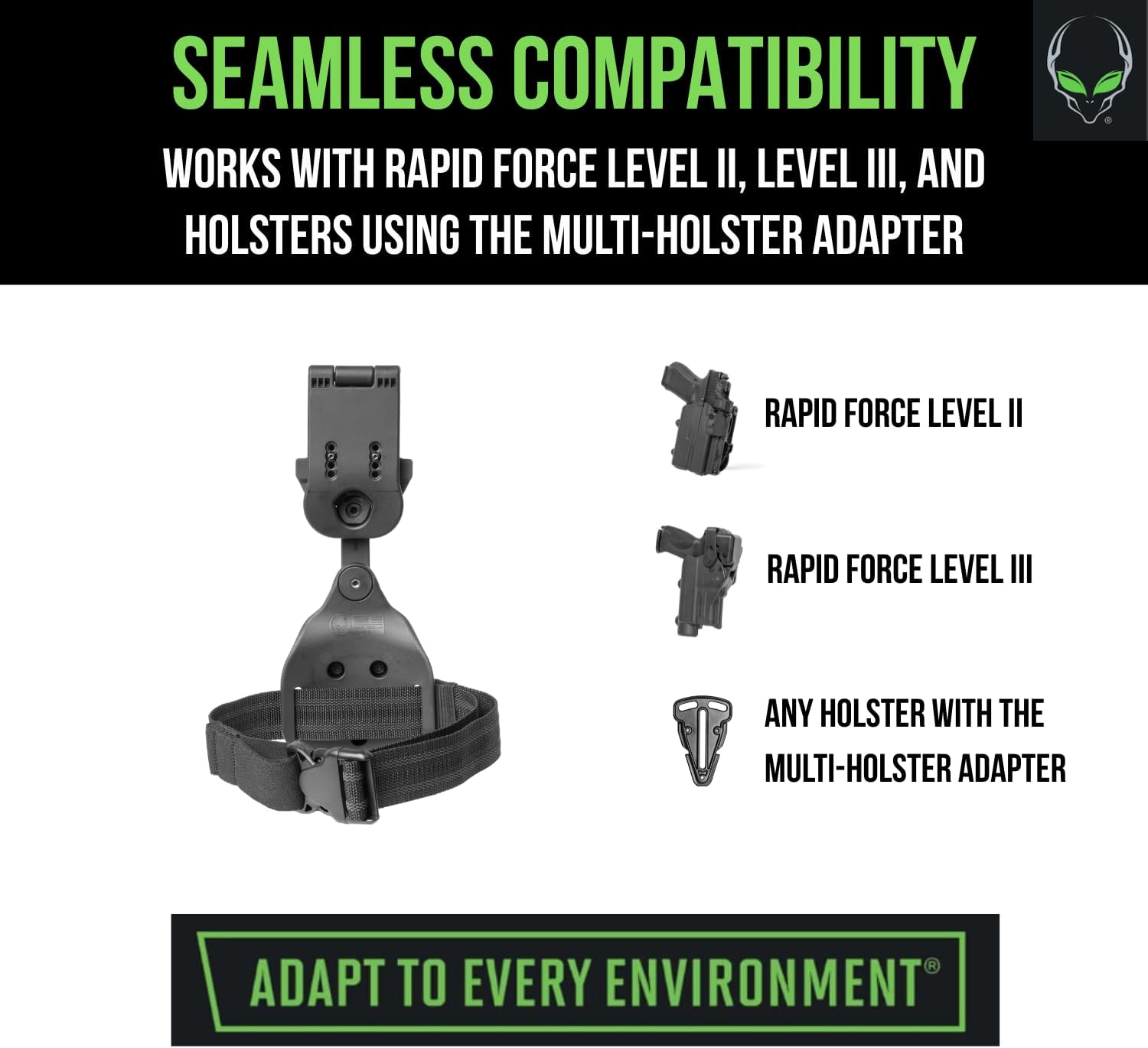 Rapid Force Expansion - Swivel Drop Leg