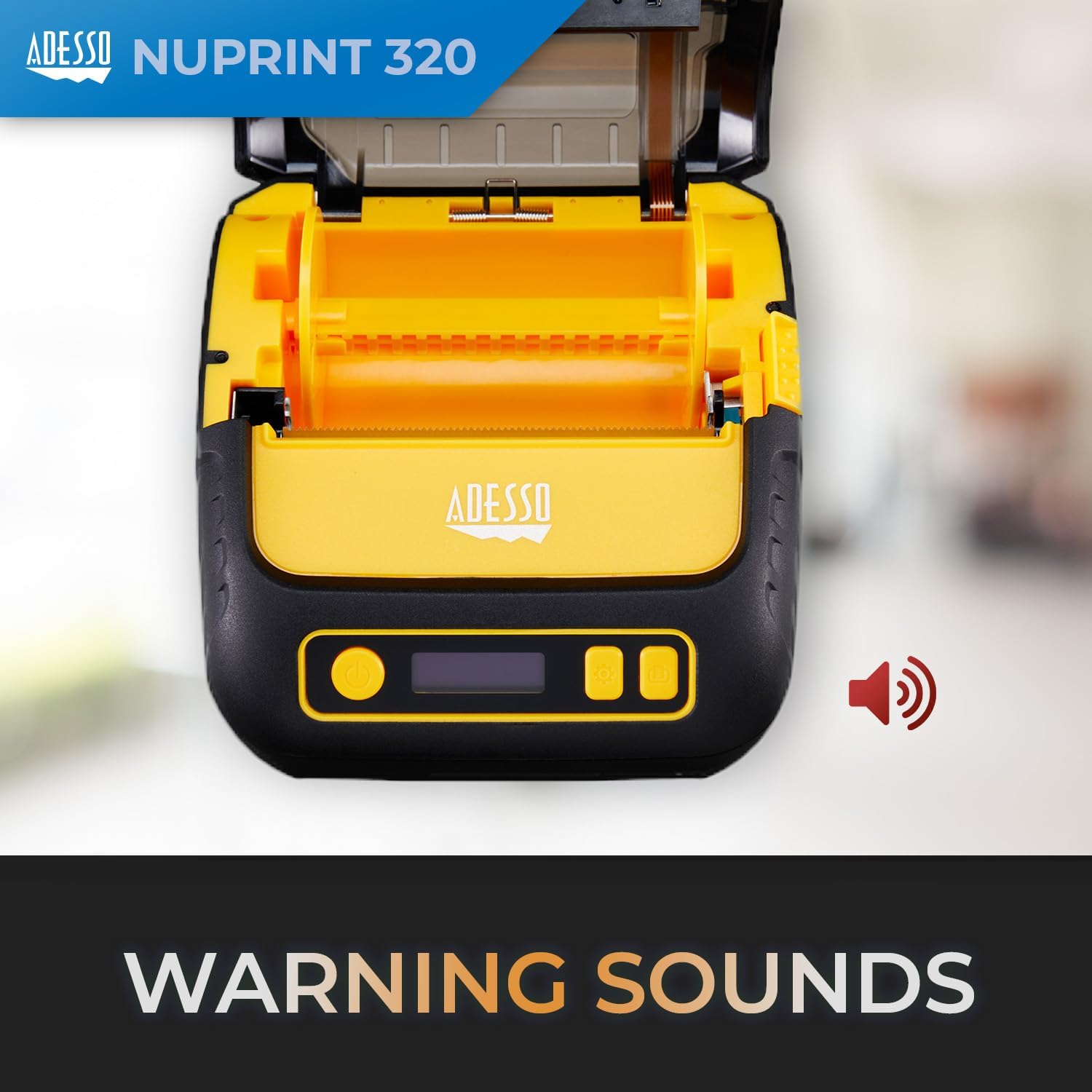 3" 80mm Portable Bluetooth Thermal Printer - High-Speed 90mm/s, Compatible with Android, iOS, Windows - Anti-Drop