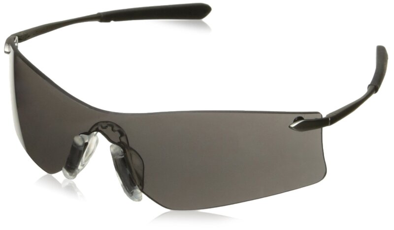 MCR Safety Glasses T4112AF Rubicon T4 Gray Lens with UV Protection and Anti-Fog Coating, 1 Pair