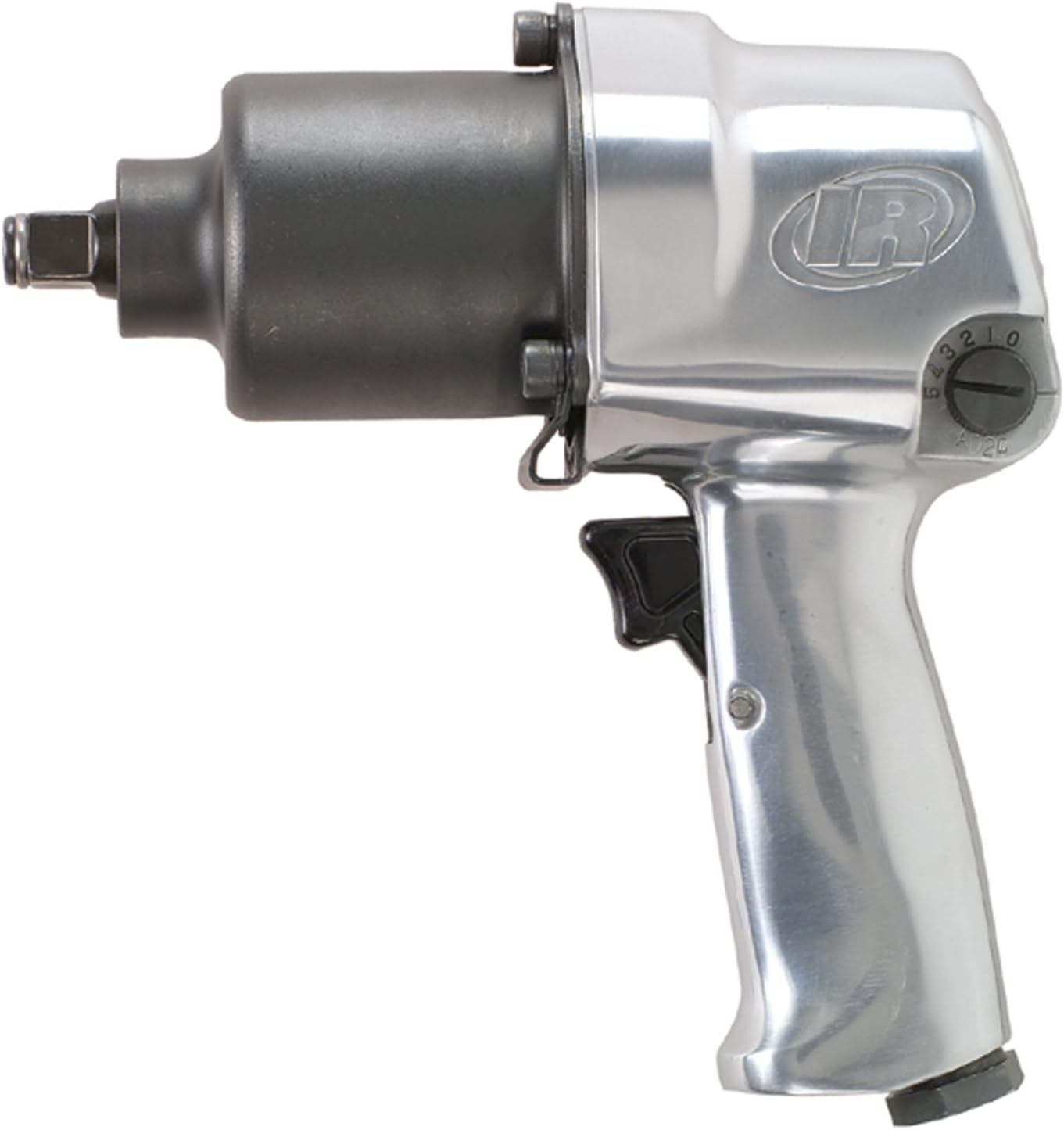Ingersoll Rand 244A 1/2" Air Impact Wrench, 500 ft-lbs Max Torque, Super Duty, Pistol Grip Standard Anvil