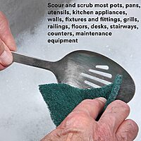 Scotch-Brite General Purpose Scouring Pad 96CC, 6 in x 9 in, 10/Pack, 6/Pack/Case 10 Pads/Pack, 6 Packs/Case