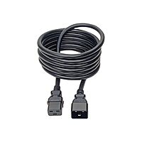Tripp Lite Computer Power Cord (C20 to C19 Power Cord), Heavy Duty, Locking C19 Connector, 20A, 100-250V, 12AWG, 10 ft. (P036-L10)