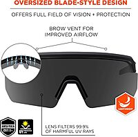 Ergodyne Skullerz AEGIR Polarized Fog-Off+ Safety Glasses
