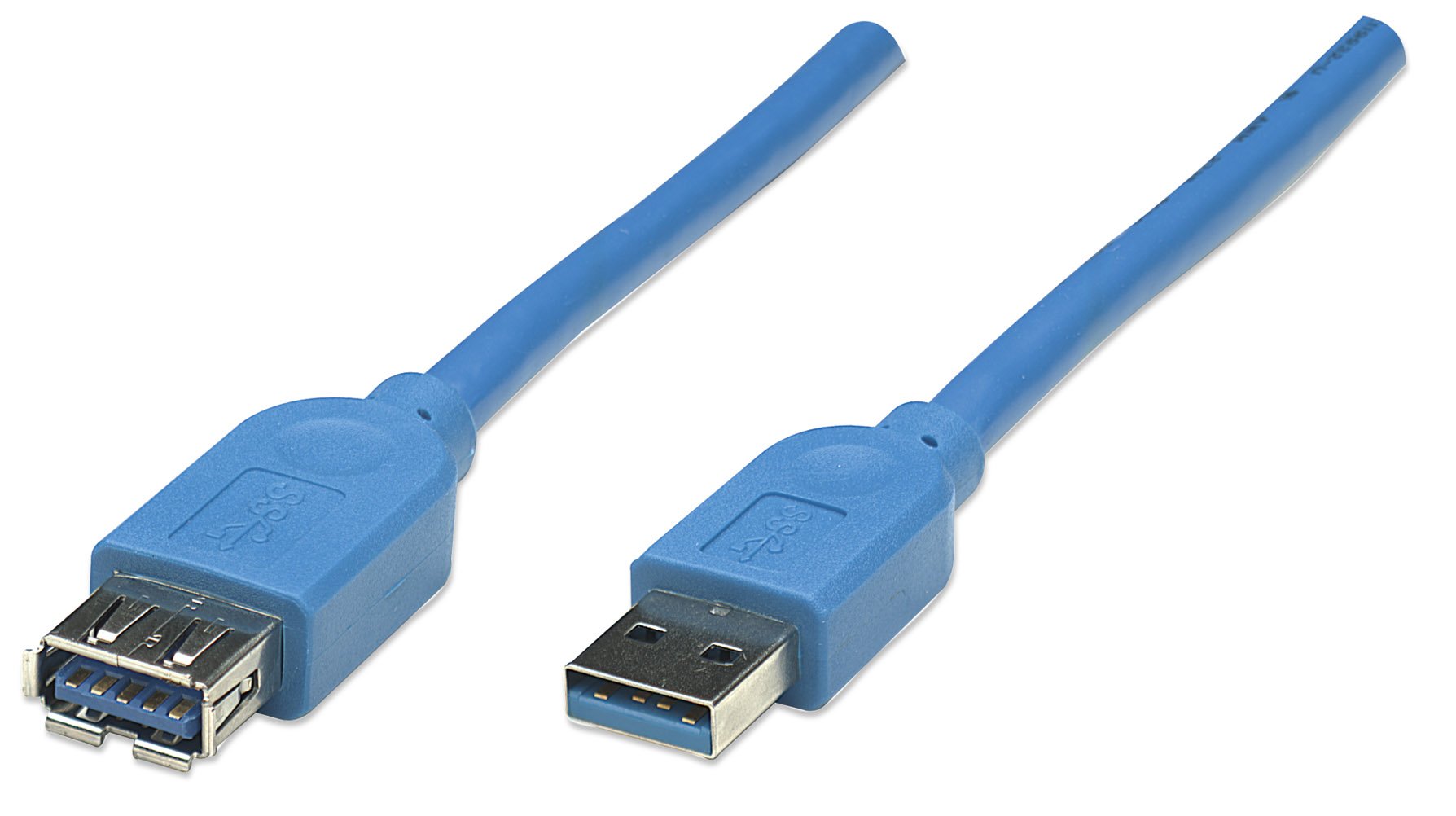 MANHATTAN SuperSpeed USB Extension Cable USB-A Male to Female (USB 3.0 5 Gbps)