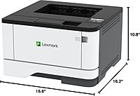 Lexmark MS431dw Black and White Laser Printer, Wireless with Ethernet, Mobile-Friendly and Cloud Connection with Automatic Two-Sided Printing Office Printer (4-Series) (29S0100)