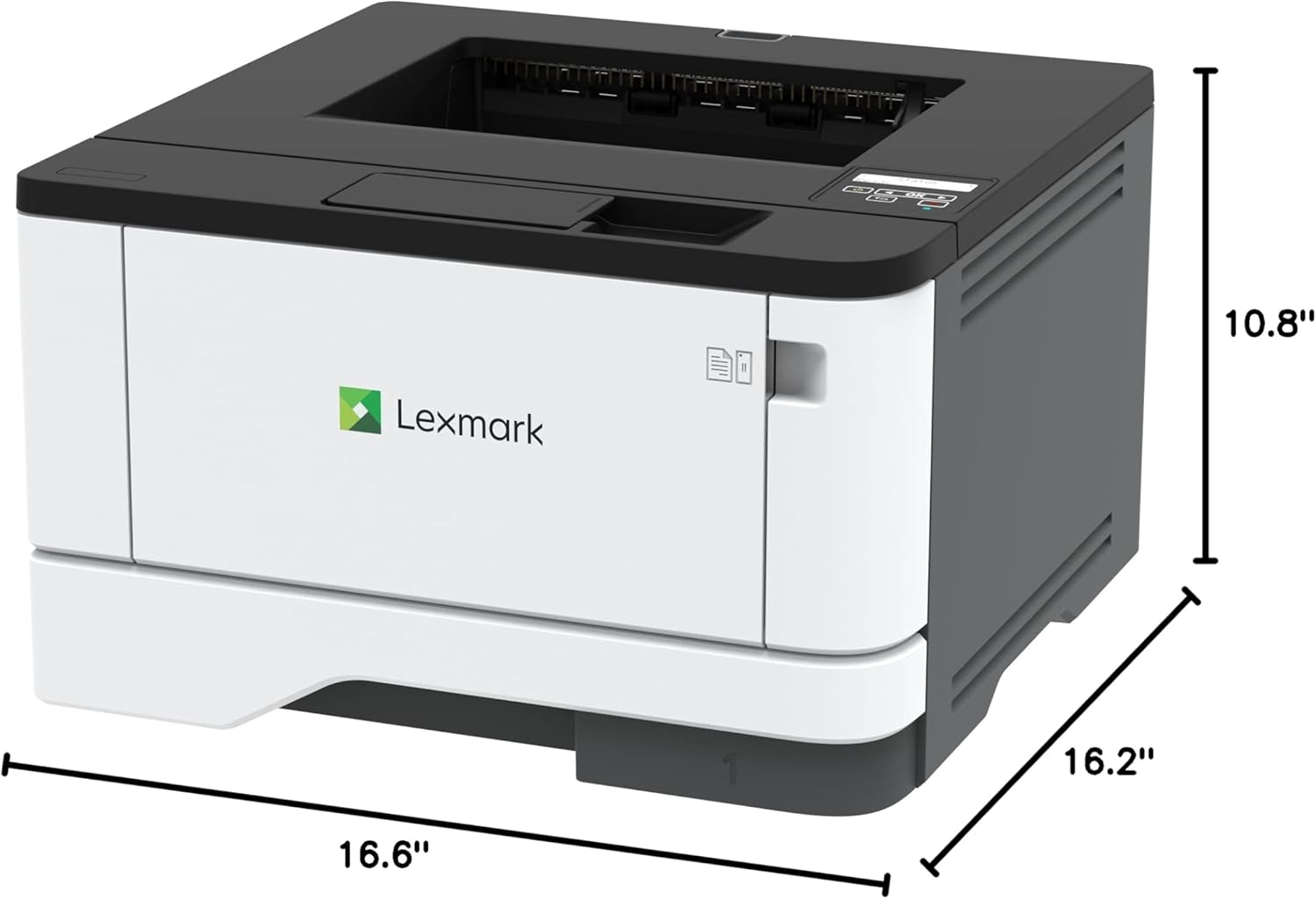 Lexmark MS431dw Black and White Laser Printer, Wireless with Ethernet, Mobile-Friendly and Cloud Connection with Automatic