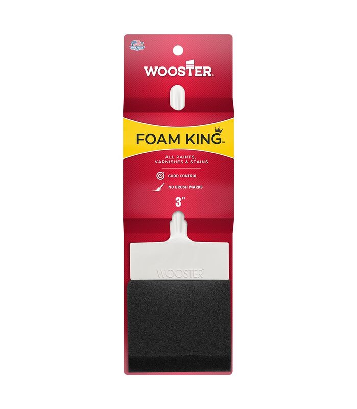 WOOSTER Foam King Foam Paintbrush