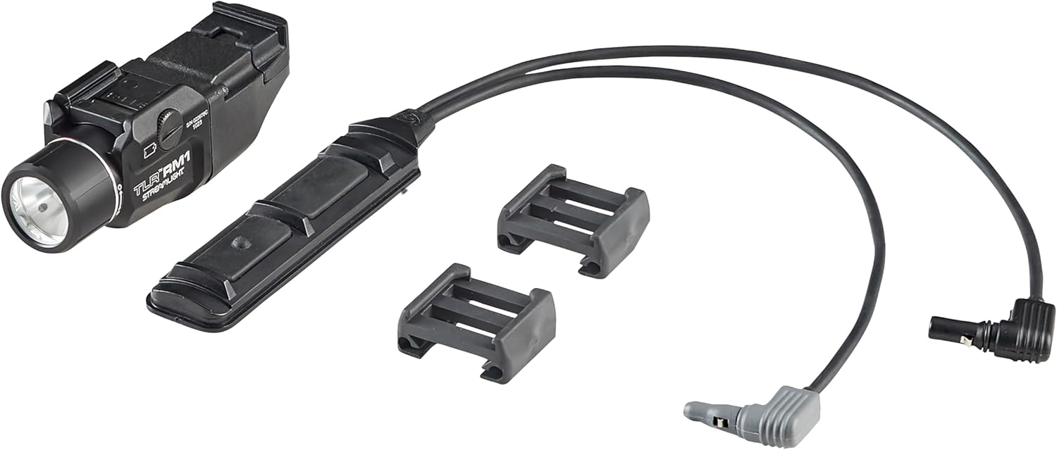 Streamlight 69442 TLR RM 1 500-Lumen Low-Profile Rail Mounted Tactical Lighting System with Dual Remote Switch