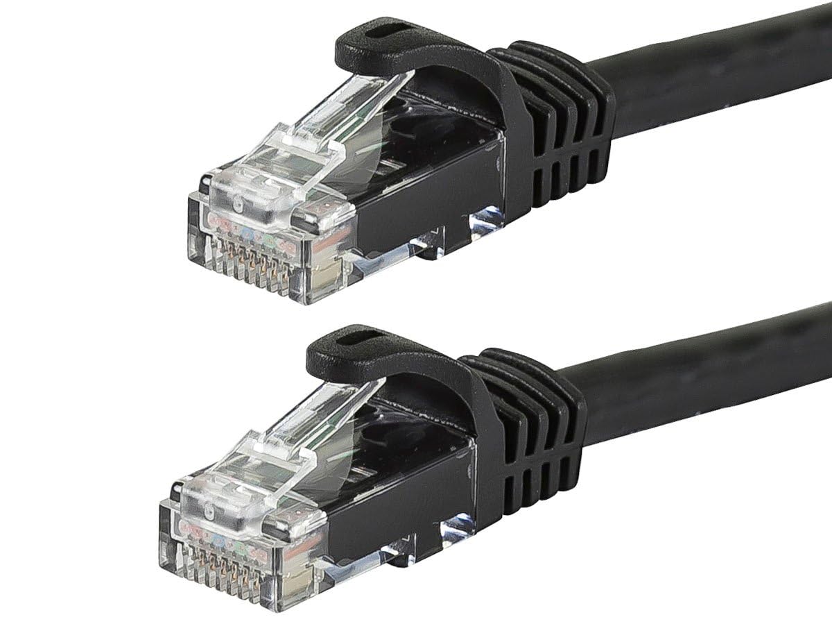 Monoprice Cat6 Flexboot Ethernet Patch Cable UTP 24AWG 550MHz Snagless RJ45