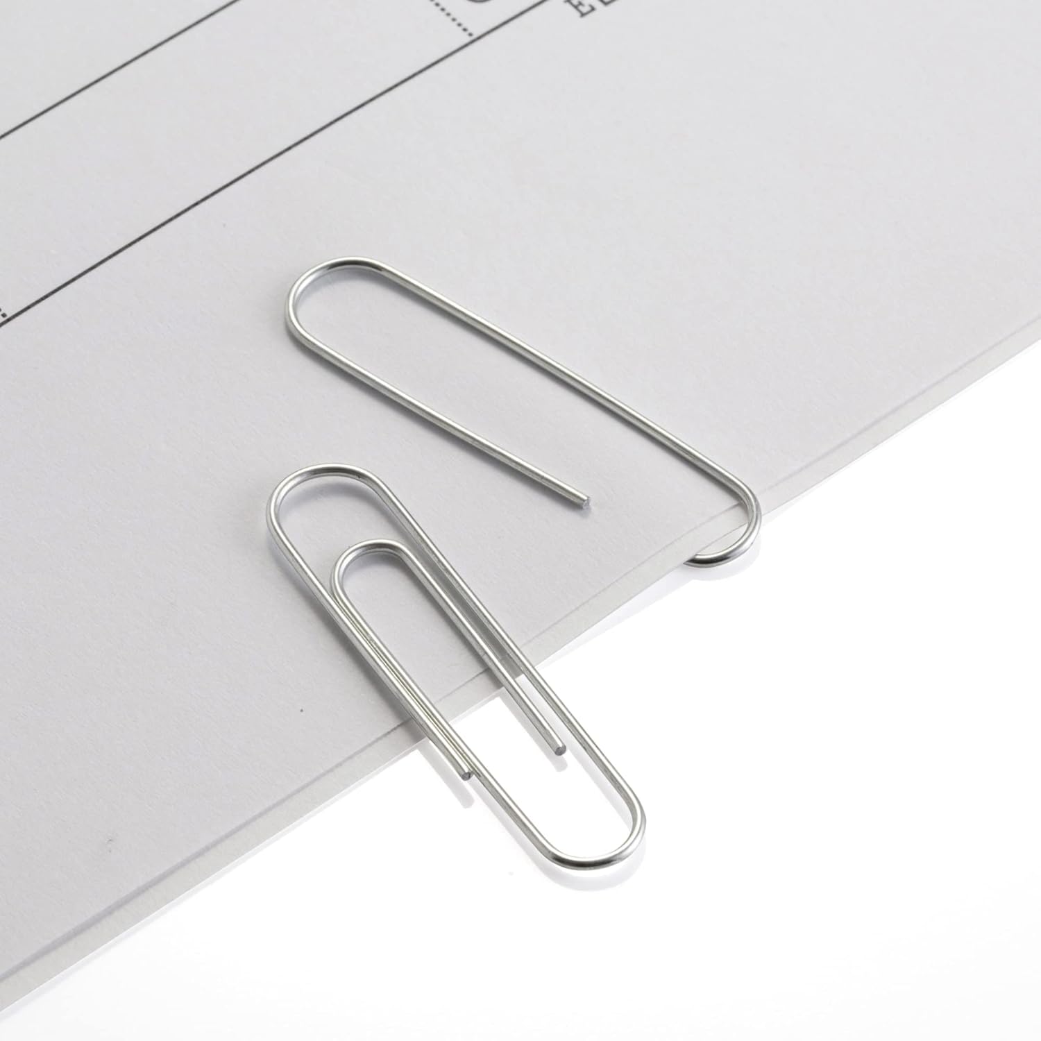 Office Depot Brand Paper Clips, 500 Total, Jumbo, Silver, 100 Per Box, Pack Of 5 Boxes