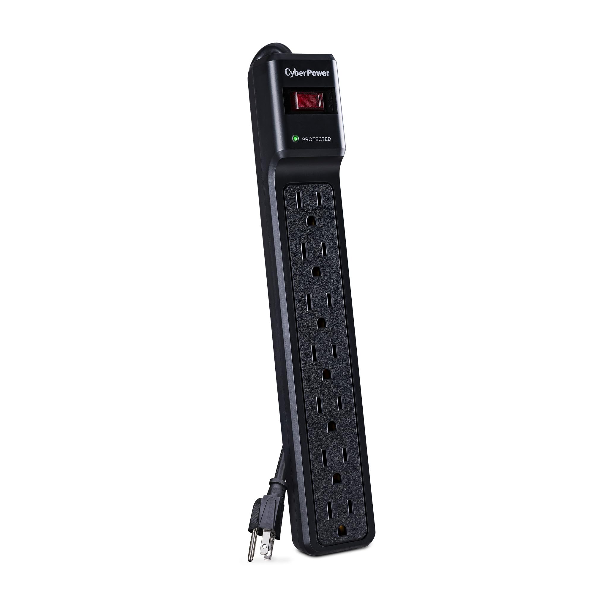 CyberPower Essential Surge Protector, 7-Outlet, 1500J