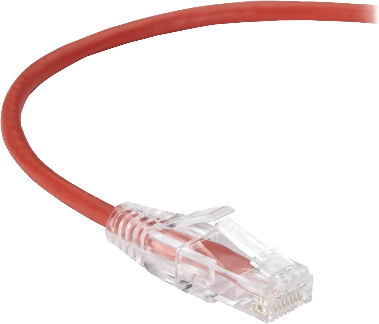 Black Box 7Ft Red Slim Cat6 28AWG Patch Cable (C6PC28-RD-07)